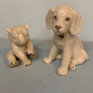 Two Lenox figurines